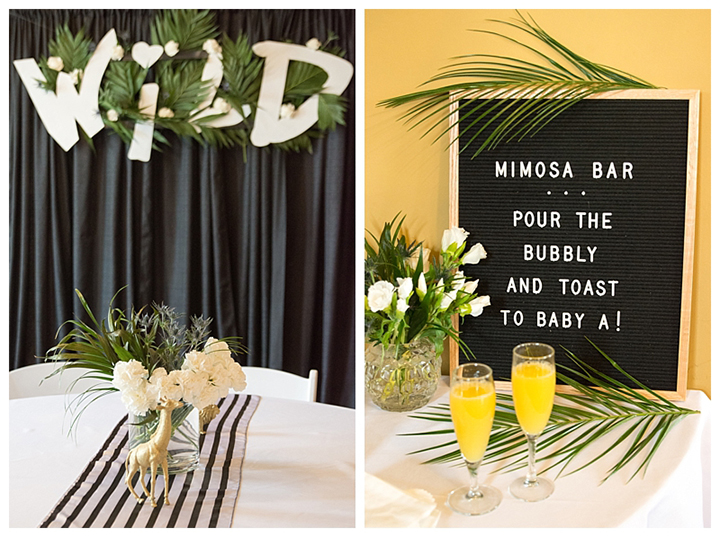 Safari themed shower styled by Blushed Event and Design Co