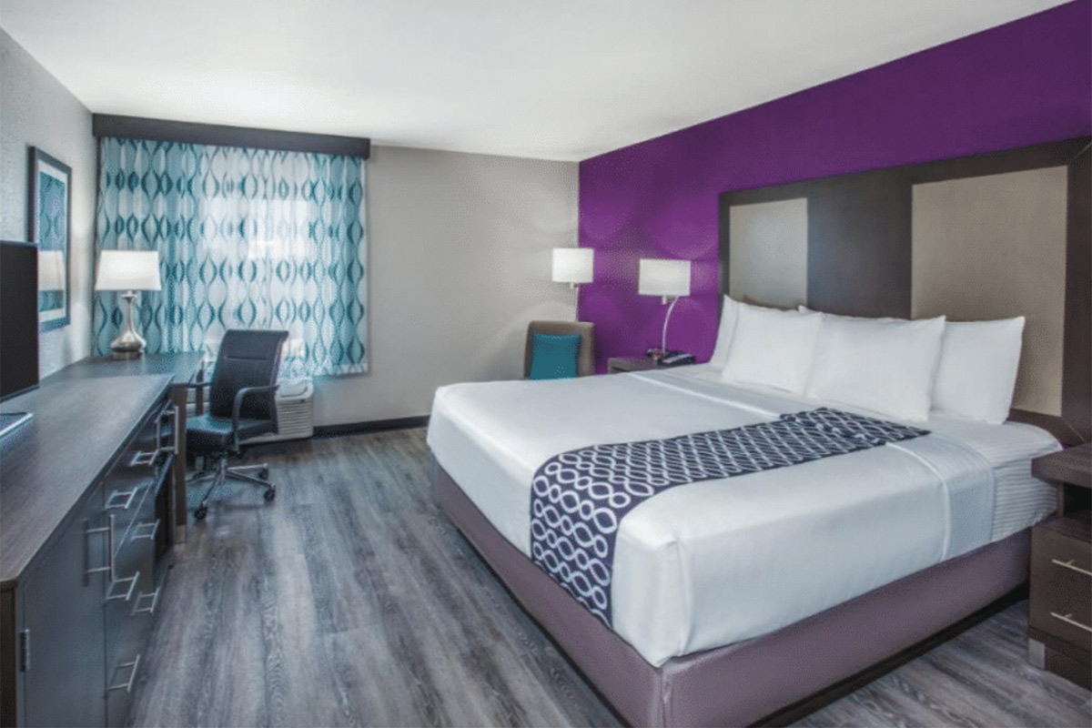 two bedroom king suite inside La Quinta Inn and Suites