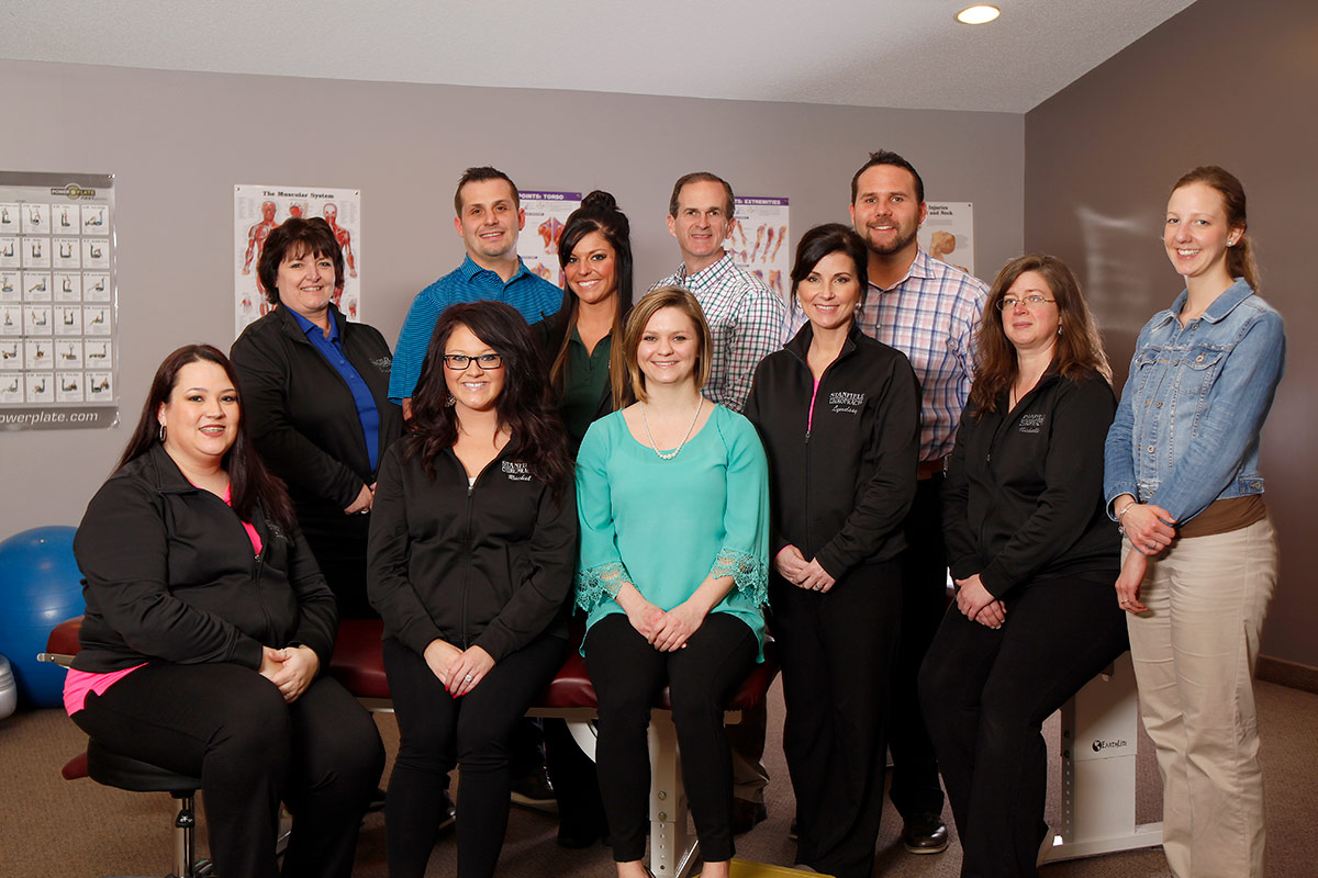Stanfield Chiropractic staff smiling for the camera